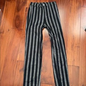 Brandy Melville Striped Pants